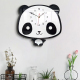 Horloge Murale Panda En Acrylique Écologique Pour Décoration Maison et Bureau Taille 28x26cm - www.yonis-shop.com