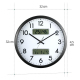 Horloge Murale LED Double Écran 13 Pouces Affichage Température Humidité et Calendrier Pour Salon et Bureau - www.yonis-shop.com