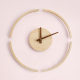 Horloge Murale Flottante Transparente 14 Pouces En Bois Décoration Intérieure Élégante - www.yonis-shop.com