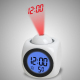 Horloge De Projection LED Multifonction Avec Réveil Parole Et Thermomètre Pour Chambre Bureau Et Salon - www.yonis-shop.com