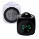 Horloge De Projection LED Multifonction Avec Réveil Parole Et Thermomètre Pour Chambre Bureau Et Salon - www.yonis-shop.com
