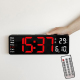 Horloge LED Multifonctionnelle Grand Écran 13 Pouces Pour Salon Avec Télécommande Et Réglage De Luminosité - www.yonis-shop.com