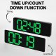 Horloge LED Multifonctionnelle Grand Écran 13 Pouces Pour Salon Avec Télécommande Et Réglage De Luminosité - www.yonis-shop.com