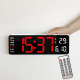 Horloge LED Multifonctionnelle Grand Écran 13 Pouces Pour Salon Avec Télécommande Et Réglage De Luminosité - www.yonis-shop.com