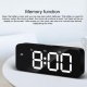 Horloge Multifonctionnelle à Activation Vocale Avec Réveil et Écran LED - www.yonis-shop.com