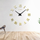 Horloge Murale Décorative 40 Pouces Noire Silencieuse Pour Salon Et Maison - www.yonis-shop.com