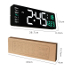 Horloge Murale LED Grand Écran Pour Salon Avec Télécommande Et Affichage Température - www.yonis-shop.com