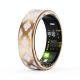 Bague Connectée Taille 11 Rose Gold Avec Surveillance Cardiaque Et Oxymètre Autonomie Longue Étanchéité IP68