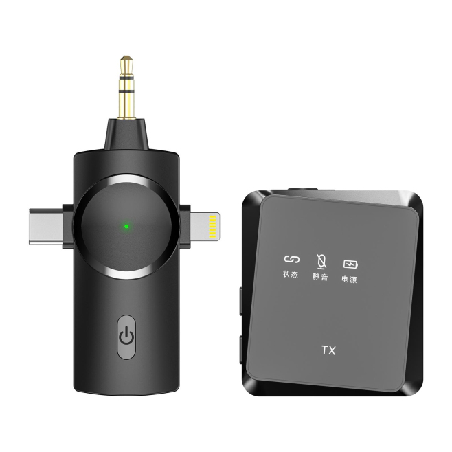 Microphone Sans Fil Lavalier Avec Réduction De Bruit Et Autonomie Longue Durée Pour Enregistrement Professionnel - www.yonis-...