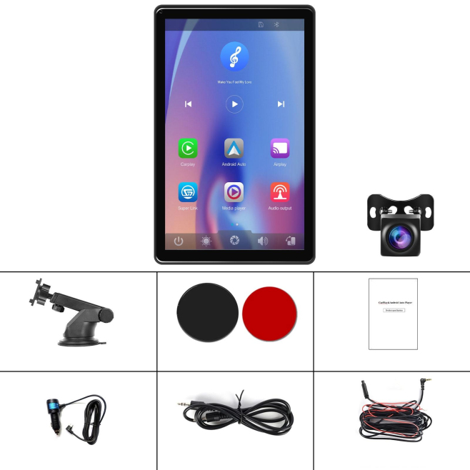 Autoradio Écran Tactile 8 Pouces Avec CarPlay Android Auto Sans Fil Caméra Vision Nocturne et Support Vidéo En Ligne - www.yo...