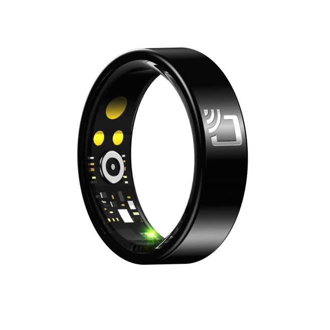 Bague Connectée Taille 13 Suivi Cardiaque Oxygène Sommeil Modes Sport Noir - www.yonis-shop.com