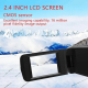 Caméscope Numérique 16MP Avec Zoom Numérique 16X Écran Inclinable 2.4 Pouces Vidéo HD 1080P Avec Grand Angle Et Micro Inclus ...