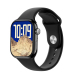 Montre Connectée Écran Couleur 2.04 Pouces Bracelet Silicone Bluetooth Appel Fréquence Cardiaque Suivi Sommeil Multi-Sport - ...