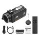 Caméscope Numérique 4K Avec Écran Tactile 3 Pouces Zoom 18X Et Vision Nocturne WiFi - www.yonis-shop.com