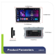 Autoradio Android 13 Avec Écran 9 Pouces Fonction Carplay Bluetooth GPS Et Mémoire 4+64G Pour Une Expérience Multimédia Ultim...