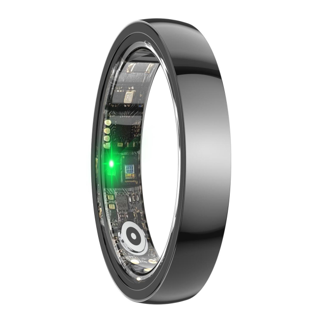 Bague Connectée Taille 7 Suivi Cardiaque et Sommeil Étanche IP68 Bluetooth 5.0 Mode Sport Multiples - www.yonis-shop.com
