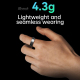 Bague Connectée Taille 8 Étanche Avec Surveillance Cardiaque et Suivi du Sommeil Pour Sport et Santé - www.yonis-shop.com