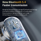 Écouteurs Bluetooth Sans Fil Avec Écran Tactile Couleur et Réduction de Bruit ANC ENC Pour Une Expérience Audio Immersive - w...