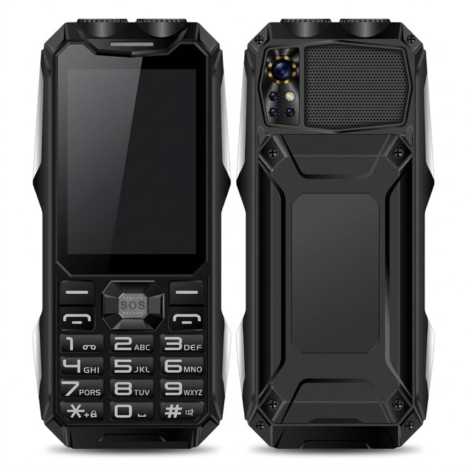 Téléphone Portable 4G Résistant Écran 3.5 Pouces 4500mAh