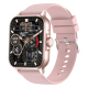 Montre Connectée Sport Rose Écran 1.83 Pouces Appels Bluetooth Suivi Santé Multisports Notifications Étanches - www.yonis-sho...