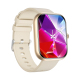 Montre Connectée Sport 2.01 Pouces Écran Couleur Suivi Cardiaque et Pression Artérielle Or Bluetooth 5.1 Étanche Notification...
