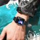 Montre Connectée Sport 2.01 Pouces Écran Couleur Suivi Cardiaque et Pression Artérielle Or Bluetooth 5.1 Étanche Notification...
