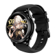 Montre Connectée Sport Étanche IP67 Avec Écouteurs Bluetooth Intégrés Écran Tactile 1.27 Pouces Or Autonomie Longue Durée Not...
