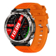 Montre Connectée Sport Étanche IP68 Écran IPS 1.7 Pouces Avec Fonction Torche et Détecteur de Faux Billets Bracelet Silicone ...