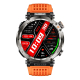 Montre Connectée Sport Étanche IP68 Écran IPS 1.7 Pouces Avec Fonction Torche et Détecteur de Faux Billets Bracelet Silicone ...