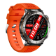Montre Connectée Sport Étanche IP68 Écran IPS 1.7 Pouces Avec Fonction Torche et Détecteur de Faux Billets Bracelet Silicone ...