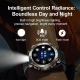 Montre Connectée Sport Étanche IP68 Écran IPS 1.7 Pouces Avec Fonction Torche et Détecteur de Faux Billets Bracelet Silicone ...