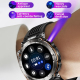 Montre Connectée Sport Étanche IP68 Écran IPS 1.7 Pouces Avec Fonction Torche et Détecteur de Faux Billets Bracelet Silicone ...
