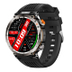 Montre Connectée Sport Étanche IP68 Écran IPS 1.7 Pouces Avec Fonction Torche et Détecteur de Faux Billets Bracelet Silicone ...