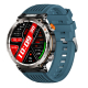 Montre Connectée Sport Étanche IP68 Écran IPS 1.7 Pouces Avec Fonction Torche et Détecteur de Faux Billets Bracelet Silicone ...