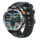Montre Connectée Sport Étanche IP68 Avec Écran 1.7 Pouces et Bracelet Camouflage Silicone Fonctions Avancées de Détection et ...