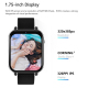 Montre Connectée Android 4G LTE Écran 1.75 Pouces 128GB Caméra 8MP Étanche IP67 GPS Bluetooth 5.0 Autonomie 10 Jours - www.yo...