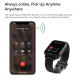 Montre Connectée Android 4G LTE Écran 1.75 Pouces 128GB Caméra 8MP Étanche IP67 GPS Bluetooth 5.0 Autonomie 10 Jours - www.yo...