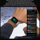 Montre Connectée Écran AMOLED 1.95 Pouces Avec ECG Étanche Bluetooth Autonomie Longue Durée Capteur Gravité - www.yonis-shop.com