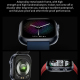 Montre Connectée Écran AMOLED 1.95 Pouces Avec ECG Étanche Bluetooth Autonomie Longue Durée Capteur Gravité - www.yonis-shop.com