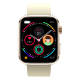 Montre Connectée Écran Carré IPS 1.81 Pouces Rose Surveillance Cardiaque et Oxygène Étanche IP68 Bluetooth 5.3 Autonomie Long...