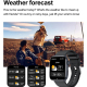 Montre Connectée Écran Carré IPS 1.81 Pouces Rose Surveillance Cardiaque et Oxygène Étanche IP68 Bluetooth 5.3 Autonomie Long...