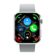 Montre Connectée Écran Carré IPS 1.81 Pouces Rose Surveillance Cardiaque et Oxygène Étanche IP68 Bluetooth 5.3 Autonomie Long...