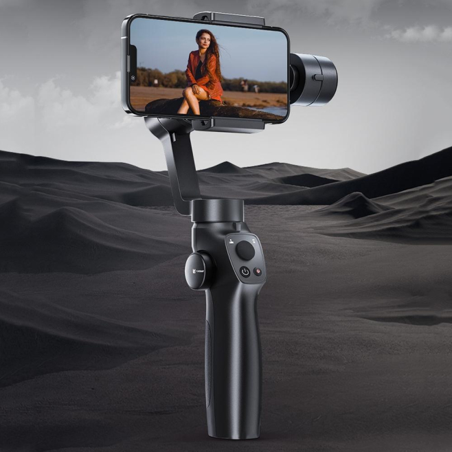 Stabilisateur Smartphone Professionnel 3 Axes Pour Captures Fluides Avec Batterie Longue Durée Et Modes De Prise De Vue Intel...