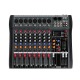 Table De Mixage Professionnelle 8 Canaux Avec Alimentation 48V Connexion Bluetooth Et Contrôle MP3 - www.yonis-shop.com