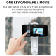 Stabilisateur Smartphone Léger Et Pliable Avec Lumière Intégrée Et Télécommande Sans Fil - www.yonis-shop.com