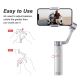 Stabilisateur Smartphone 3 Axes Pliable Léger Pour Prises de Vue Grand Angle et Modes Abondants - www.yonis-shop.com