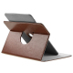 Etui protection housse tablette tactile 7 pouces simili cuir 360&deg; Marron - www.yonis-shop.com