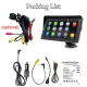 Autoradio Bluetooth 5.0 Écran 7 Pouces HD Avec CarPlay Sans Fil et Android Auto Projection Facile Navigation et Musique Haute...