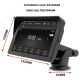 Autoradio Bluetooth 5.0 Écran 7 Pouces HD Avec CarPlay Sans Fil et Android Auto Projection Facile Navigation et Musique Haute...