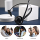 Casque Bluetooth 5.0 Sans Fil Pour Service Client Avec Réduction De Bruit Et Longue Autonomie Noir - www.yonis-shop.com